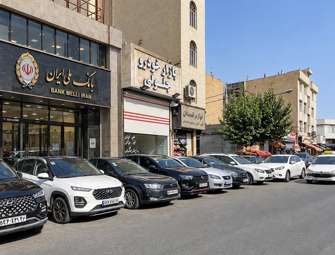 گالری بازار خودرو جلولی مسعودیه