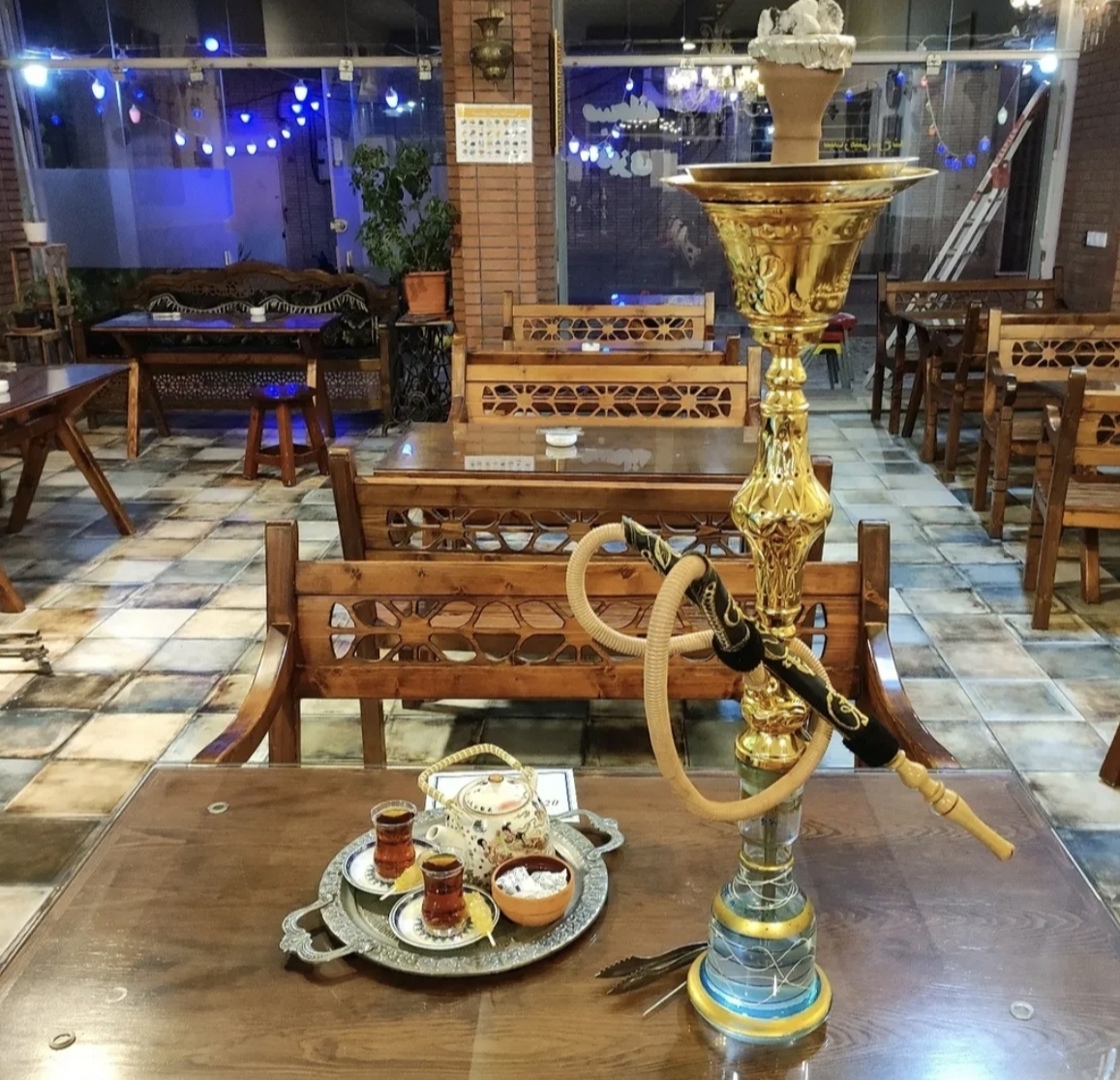 گالری چایخانه باربد اصفهان