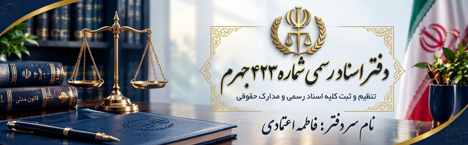 سر دفتر اسناد رسمی 423 جهرم