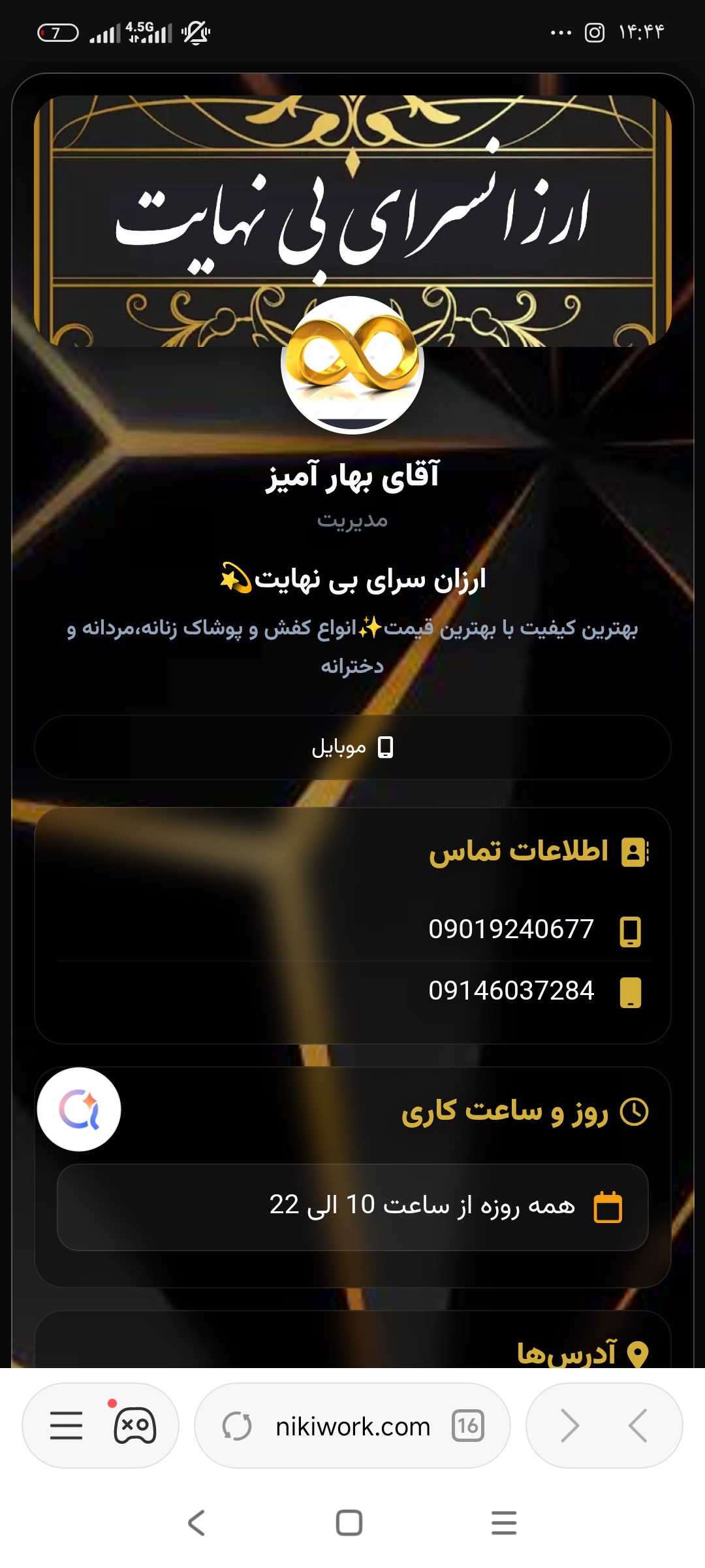 بلبرینگ کیانی
