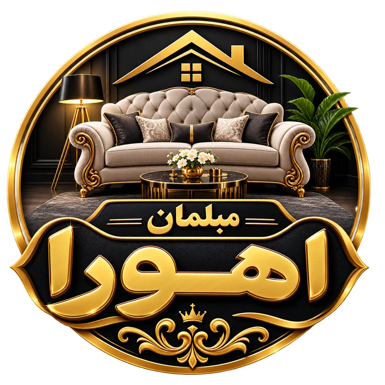 لوگو مبلمان اهورا