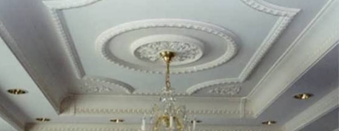 طرح گچ بری مدرن سقف