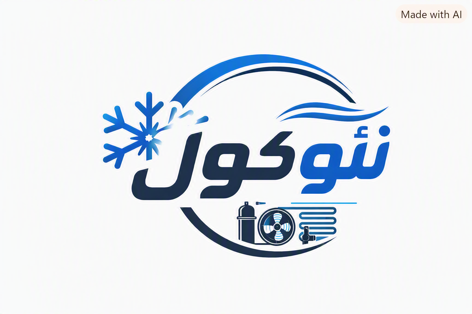 لوگو خدمات نصب و فروش لوازم کولرهای گازی و سرمایشی