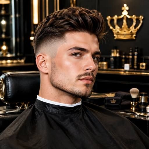 گالری پیرایش امپراتور ،  جایی که پادشاهی میکنید 👑✂️