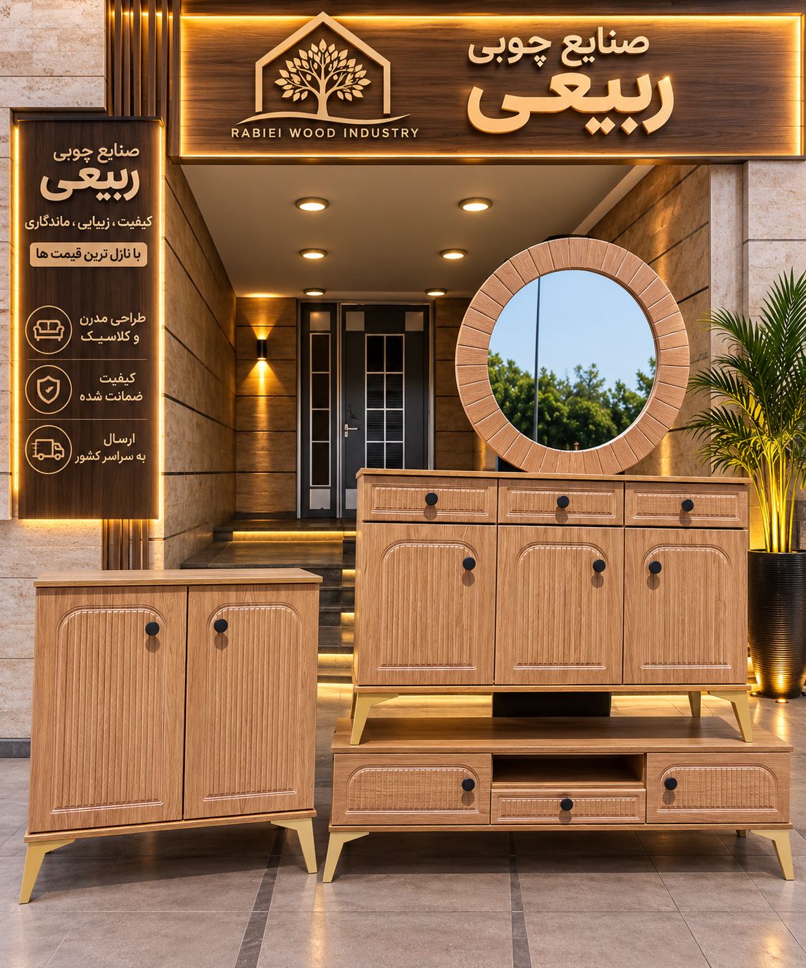 گالری rabieiwood ⚜ ربیعی وود ⚡