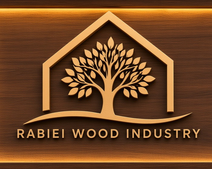 لوگو rabieiwood ⚜ ربیعی وود ⚡