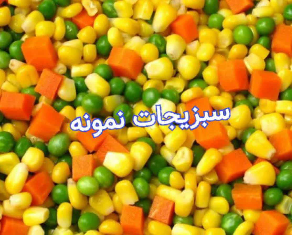 لوگو سبزیجات نمونه