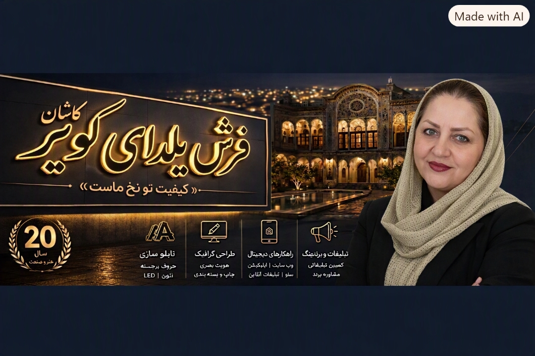 نماینده تبلیغات کاشان تابلو