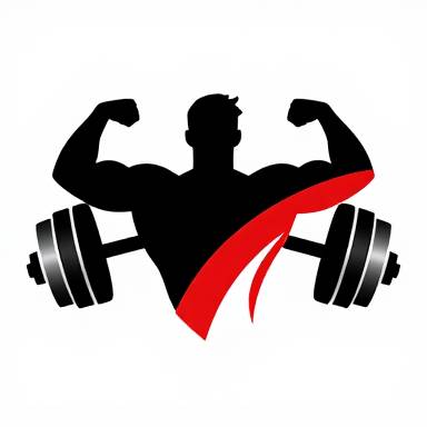 لوگو باشگاه وقت ورزش (  sports gym)