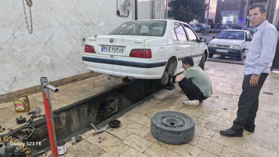 گالری تعمیرات انواع ماشینهای سواری