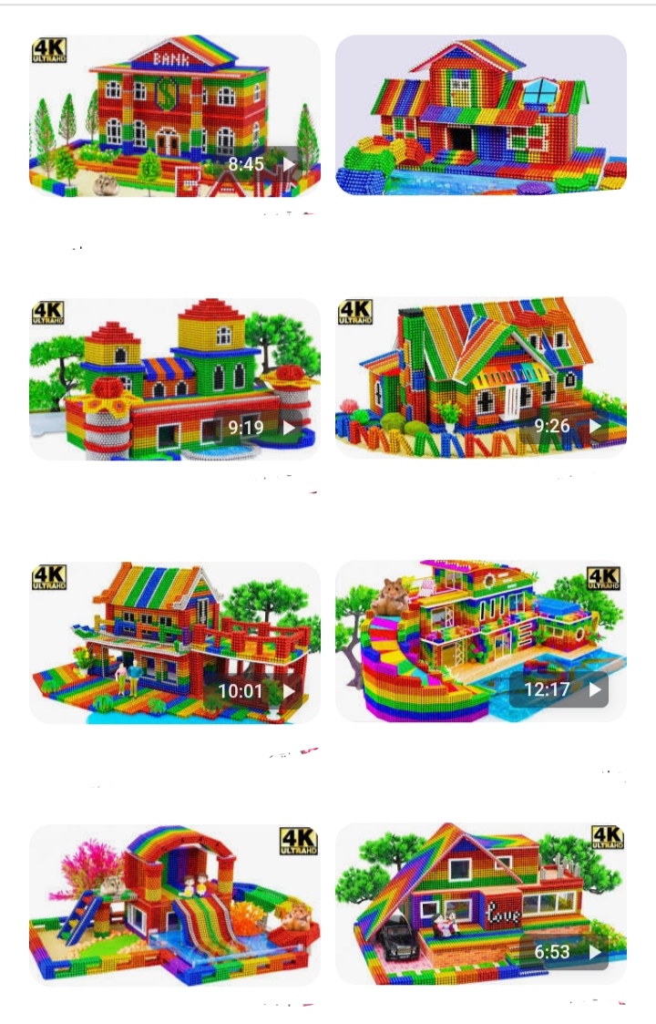 لگو خانه رنگین کمانی