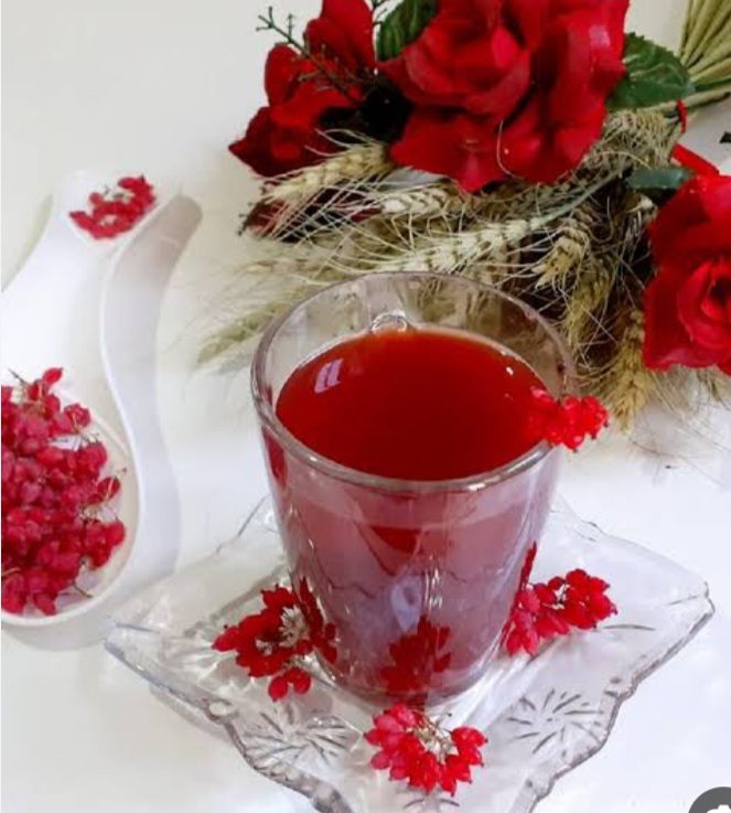 دمنوش ریز میوه های قرمز 