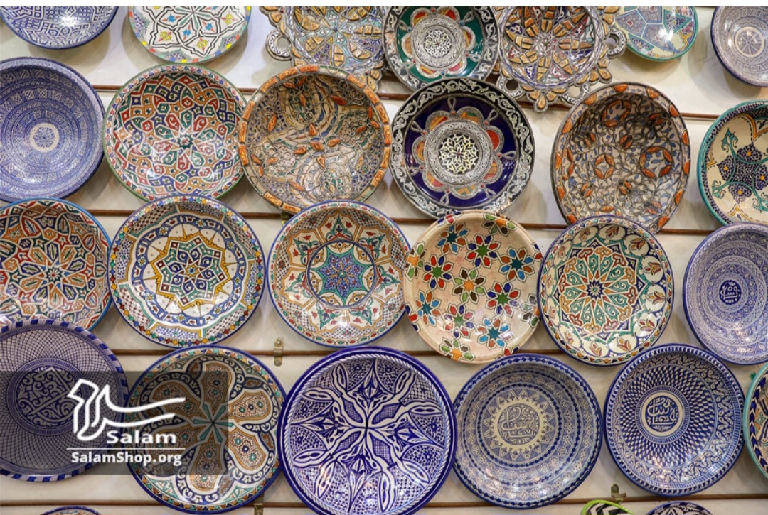 بشقاب میناکاری